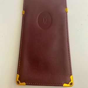 Cartier eyeglass case vintage